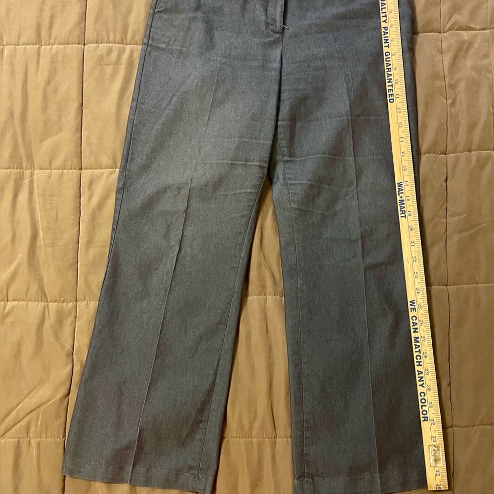 Isaac Mizrahi Blue Grey Pants